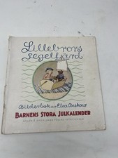 Lilebrord Segelfärd, Bilderbok av Elsa Beskow, Kinderbuch Antik