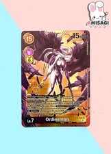Digimon Trading Card Ordinemon X Antibody BT9-082 SR PROMO Karte 2023 Store Top