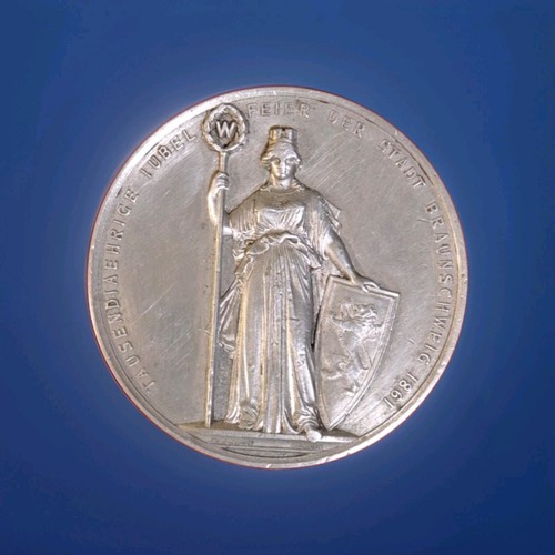 Medaille braunschweig 1861 - medaille,