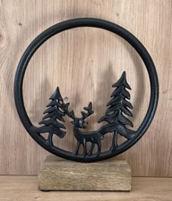 Deko Metallring auf Sockel