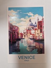 95. Souvenir Postkarten 10X15cm Venedig Italien Postcard Venice Italy Dekoration