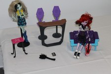 Monster High Puppe Frankie Stein mit Operetta Basic mit Viel Zubehör # 48