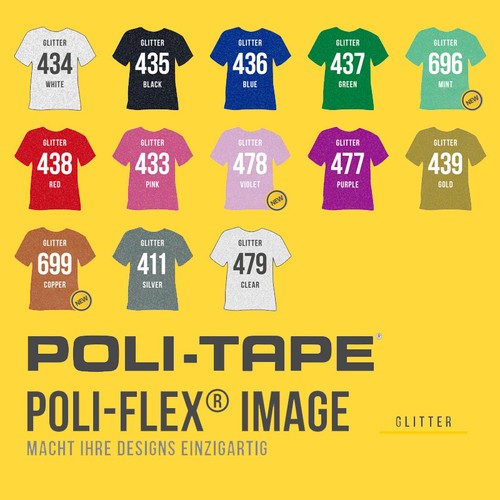 Poli flex image glitter - poli-flex,