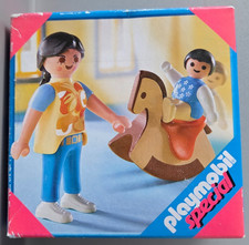 Playmobil Special 4744 Mutter mit Kind & Schaukelpferd – OVP ungeöffnet