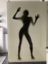 Walk-In-Dusch-Trennwand Echtglas Novellini Kuardra  mit blickdichtem Dekor