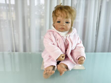 Künstlerpuppe Inge Tenbusch Sammler Porzellan Puppe 58 cm. Top Zustand  