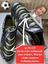 Echt Leder Fußballschuhe von Puma gr.38.2/3 schwarz