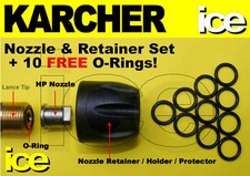 KARCHER HD HDS DÜSE HALTER SCHUTZKAPPE O-RINGE 70 580 650 601 795 895 995 