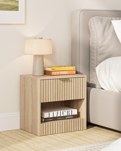 Nachttisch eiche holz - nachttisch,