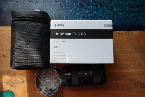 Sigma 35mm dc hsm - 18–35mm, f1.8