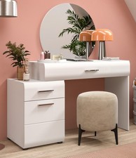 Schminktisch weiß Hochglanz