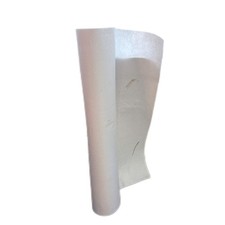 dofopo Weißer Teppich Hochzeit 100x1000cm Weiss 2,5mm Dicke Gangläufer eleganter