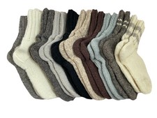 Herren Damen 100% Schafwolle