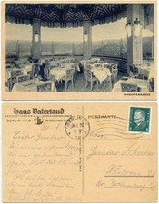Ansichtskarte Tiergarten-Berlin Rheinterrasse - Haus Vaterland 1929