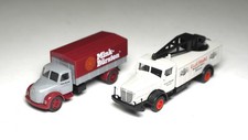 Märklin / Modell-LKWs / 1:87 / Mink-Bürsten / Carl Stahl / Magirus Hauber /