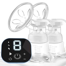 Elektrische Doppel Milchpumpe Brustpumpe, Wiederaufladbare Doppel-St