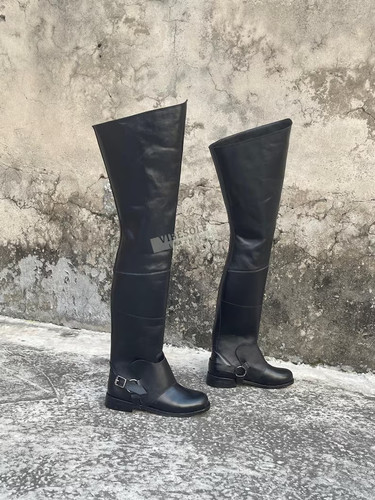 Handgefertigte overknee leder - handgefertigte,