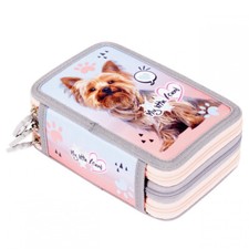 Hund Dog Grey York Federtasche