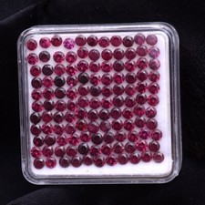 121 Stück Natürlich Rhodolit