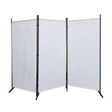 Paravent Weiß Raumteiler 260×176cm Stellwand Sichtschutzwand zusammenklappbar