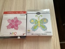 stanzschablonen,  gebraucht, blume, schmetterling