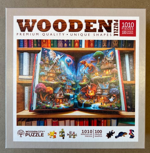 Wooden holzpuzzle 1000 teile - wooden,