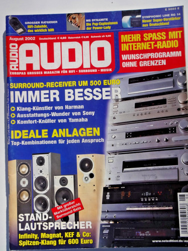Audio infinity - audio, 8/02,