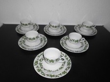 Kaffeeservice Service 6 Personen 18 Teile Weinblätter Mitterteich Bavaria