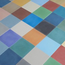 1 Stk Zementfliese einfarbig