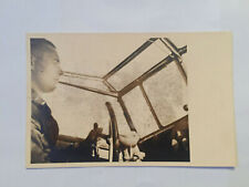 Junkers Tante JU 52 Cockpit Wehrmacht Luftwaffe Pilot RAR selten innen Aufnahme