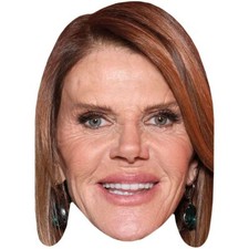 Anna Dello Russo (Smile) Maske aus Karton