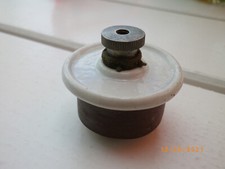 Alter Stopfen Verschluss Porzellan Gummi Flaschenverschluss Glasballon Stopfen