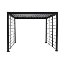 Pavillon - grau - Stahl -