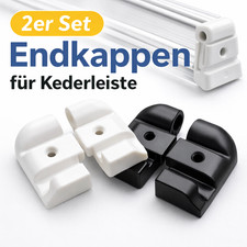 2x Endkappe Kederleiste