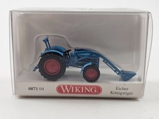 Wiking Modellauto 1:87 H0 Eicher Königstiger mit Frontlader Nr. 087104