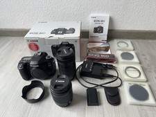 Canon EOS 80D 24.2 MP DSLR-Kamera - Schwarz (1263C027)