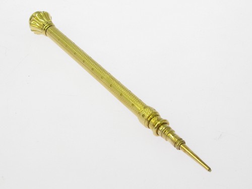 Antiker bleistift gold mit - in,