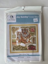 Joy Sunday Kreuzstich Set - Afrikanischer Tiger - D601