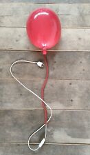 Luftballon Lampe rot , Kinderzimmer , 70er Stil