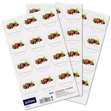 Selbstklebende Etiketten für