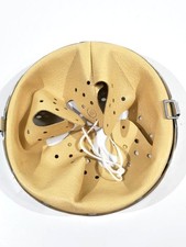 Stahlhelm Innenfutter Wehrmacht Modell 1935. Aluminiumring, Herstellerstempel  u