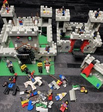 Vintage Lego Castle Ritter Burg 6080 ? Pferde Schloß Turm Konvolut