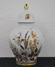 Vase Dekoration Deckelvase von