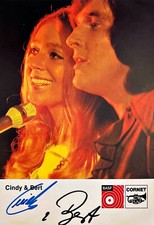 Autogramm Cindy & Bert Schlagerduo Bert - Norbert BERGER (2012 †)  24-2 xyz