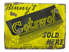 Binny `S Cotswol Sold Here Porzellan Zeichen Brett Selten Vintage Altes Antik