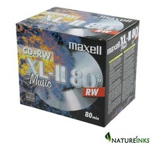 10 Maxell CD-RW Music XL-II
