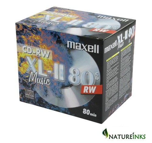 Maxell audio rw jewel - 10, cd-rw