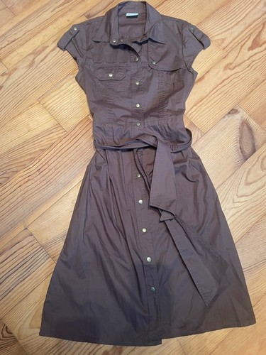 Hemdblusenkleid braun 38 - gr.,