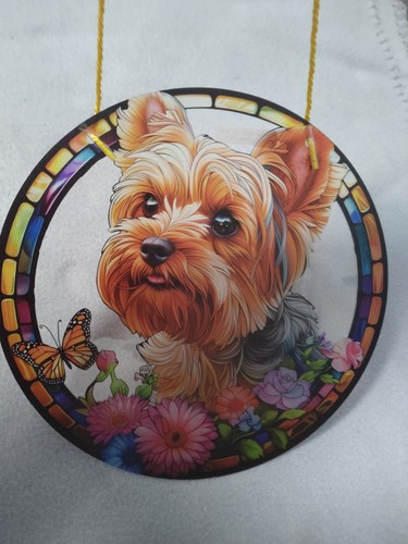 Sonnenfänger fensterbild hund - sonnenfänger,