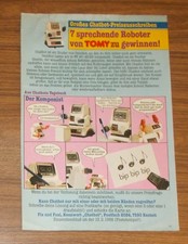 Seltene Werbung TOMY ROBOTS